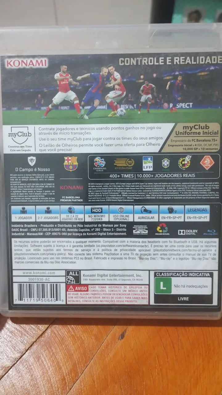 Pés 2017 ps3 - Foto 2