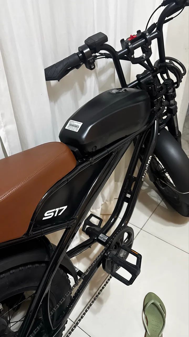 Não troco! Vendo Bicicleta Elétrica Street Go S17 - Foto 5