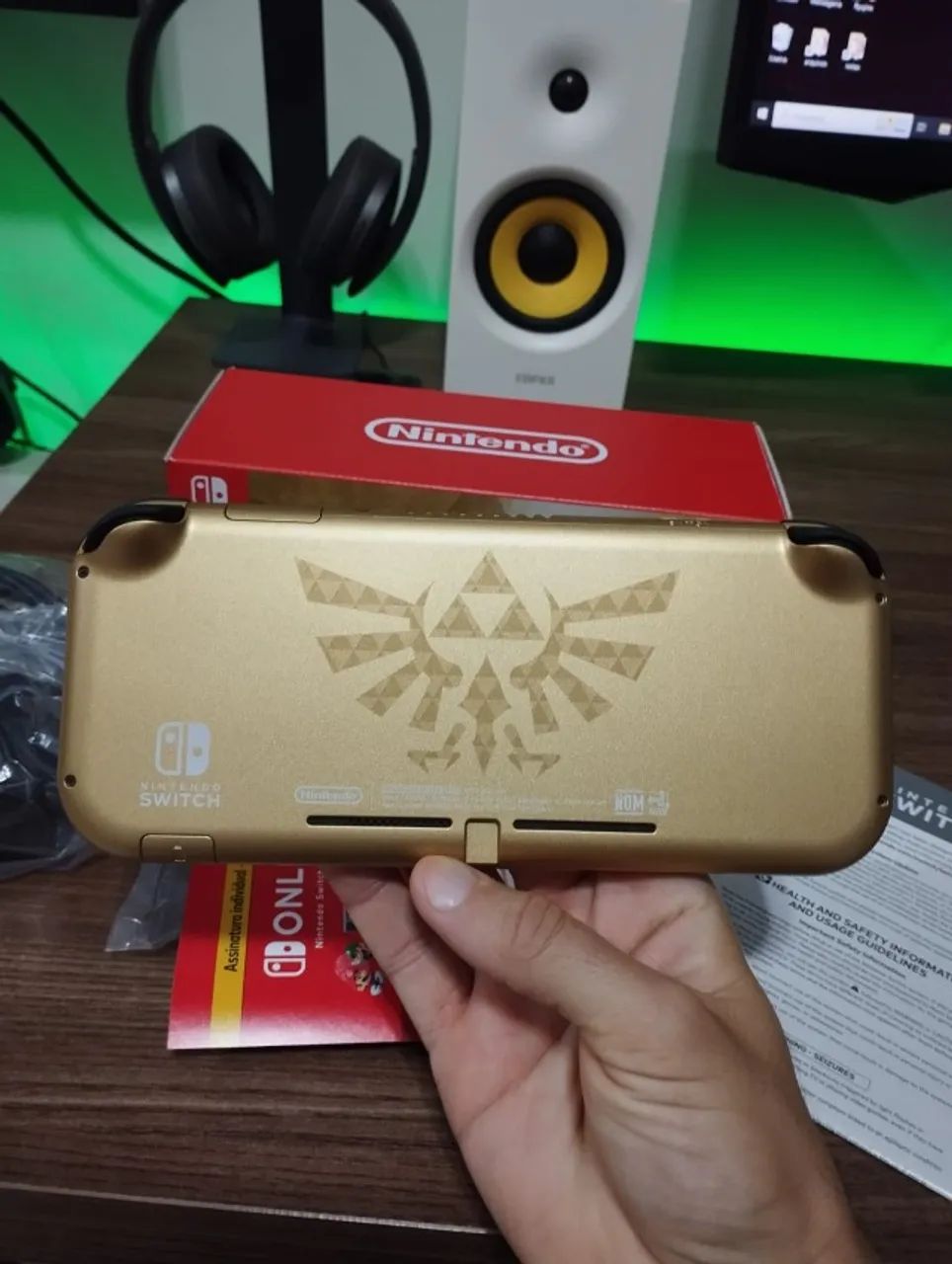 Nintendo Switch Lite edição hyrule - Foto 2