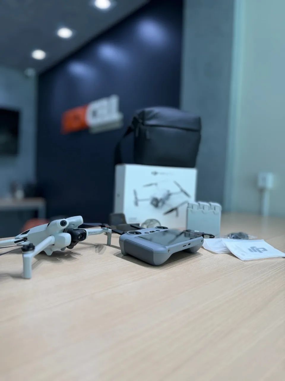 Drone Mini 4 Pro Fly More Combo Plus Completo Loja Física Bueno  - Foto 2