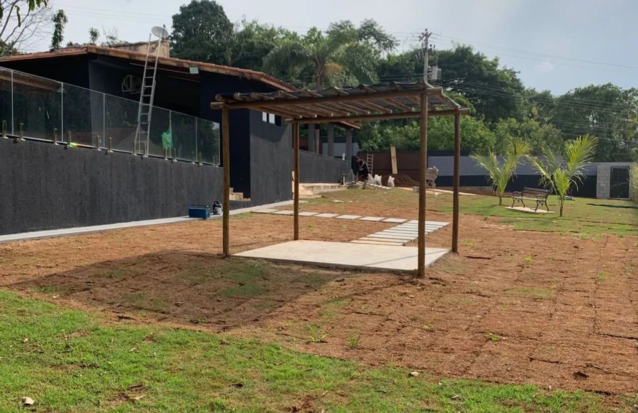 Pergolado de eucalipto tratado roliço  - Foto 3
