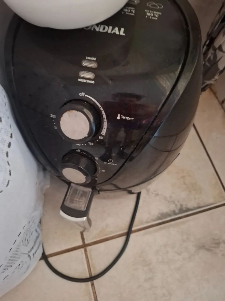 Micro-ondas e airfryer