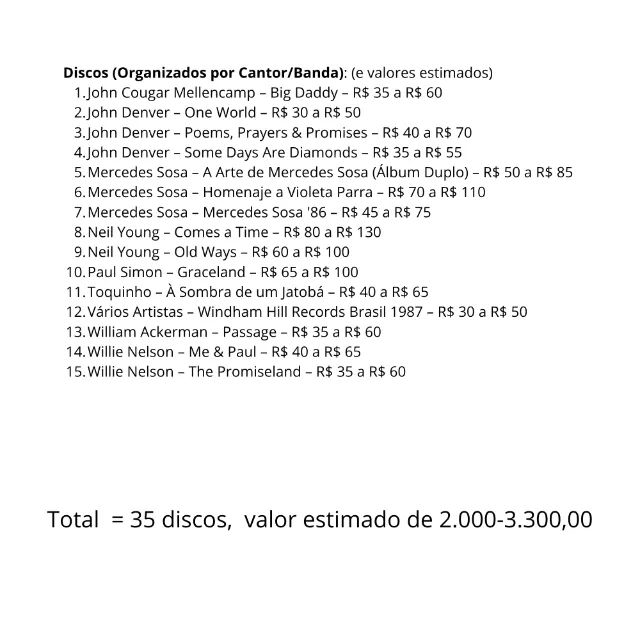 35 Discos de Vinil - Rock Clássico, MPB e Folk (Bruce Springsteen, Dylan, Neil Young) - Foto 5