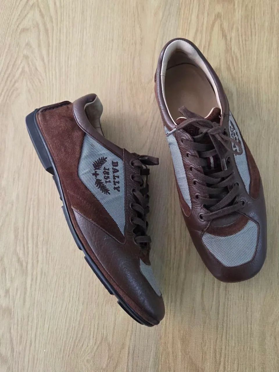 tênis bally olivaldo plus marrom BR 39