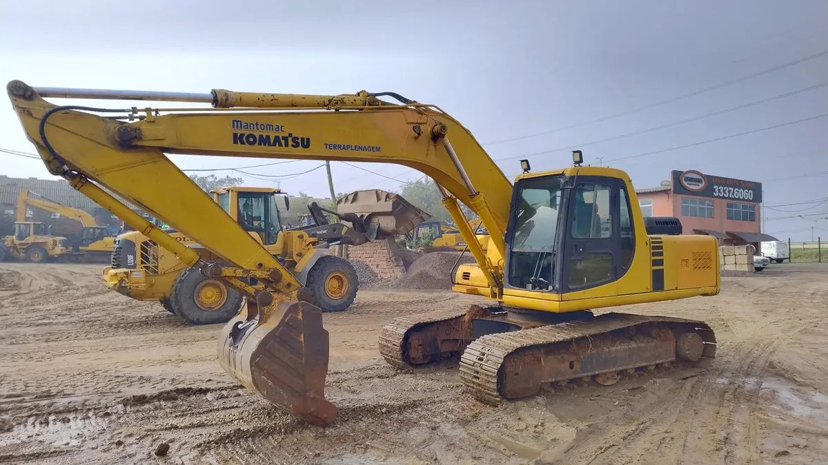Escavadeira hidráulica komatsu pc 200 - Foto 5