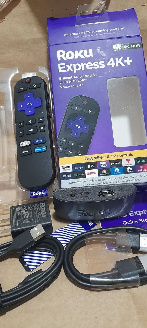  Roku Express 4K Novo na Caixa  - Foto 2