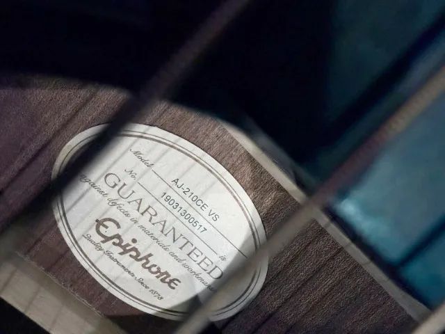 Violão Epiphone AJ-210CE VS - Foto 3