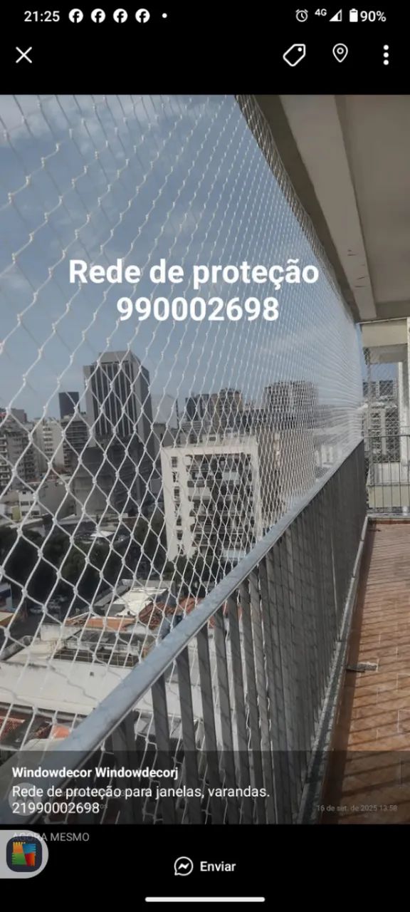 Rede de proteção de alta qualidade. 32 anos de experiência  - Foto 4