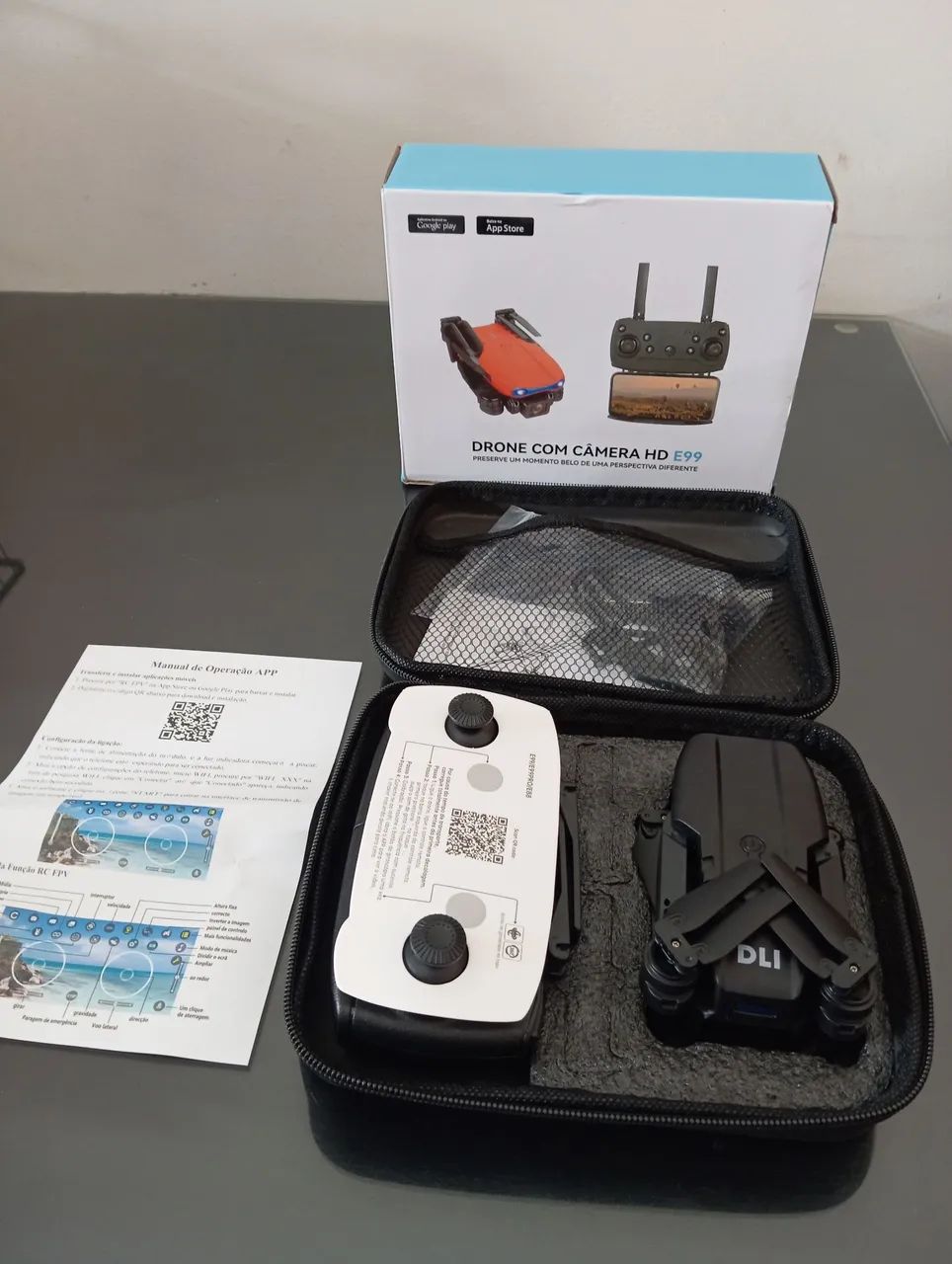 DRONE E99 PRO R$280 - Foto 2