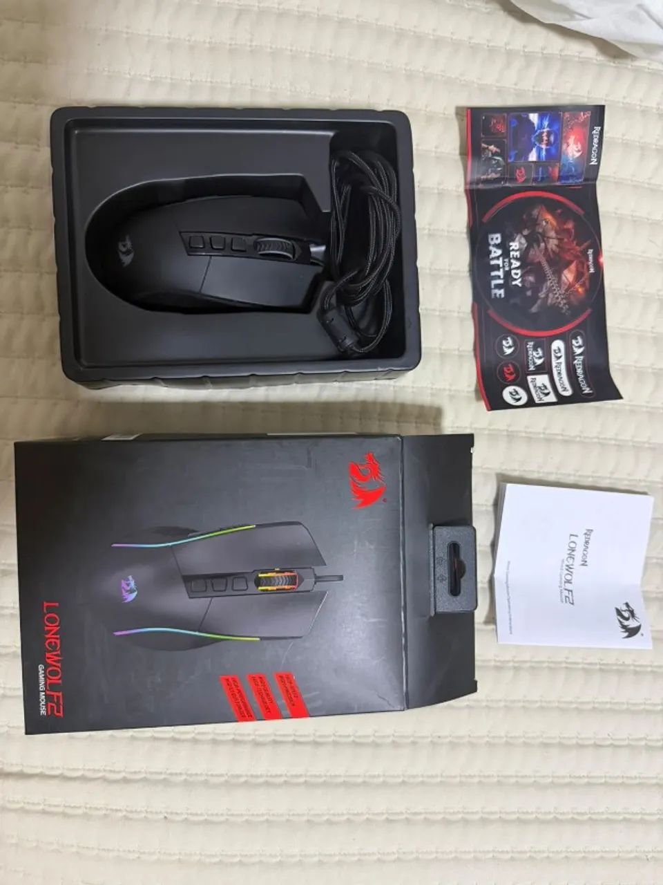 Mouse Redragon Lonewolf2 - NOVÍSSIMO  - Foto 2