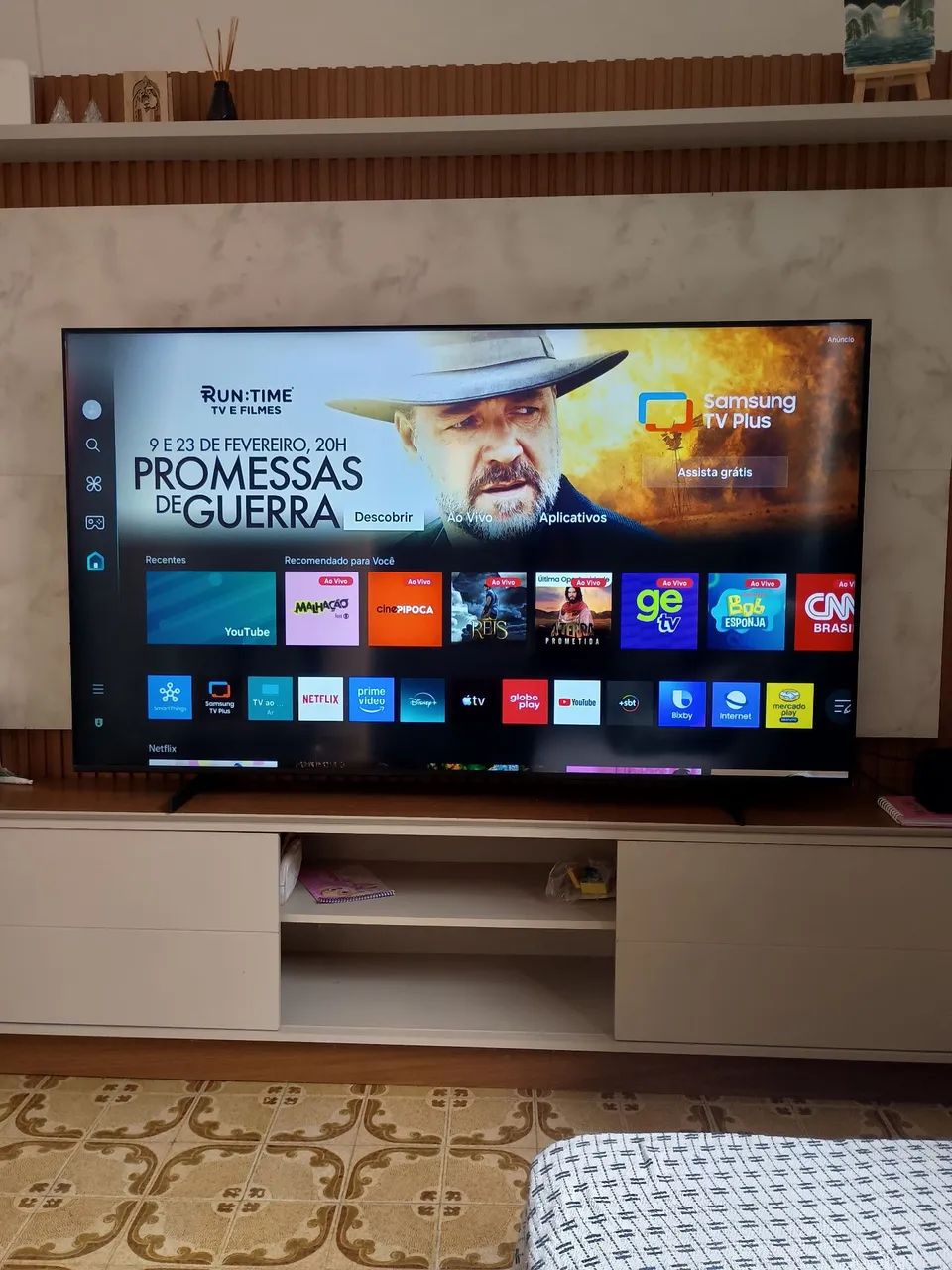 TV Samsung 65 polegadas, 1 ano de uso, em excelente estado. - Foto 2