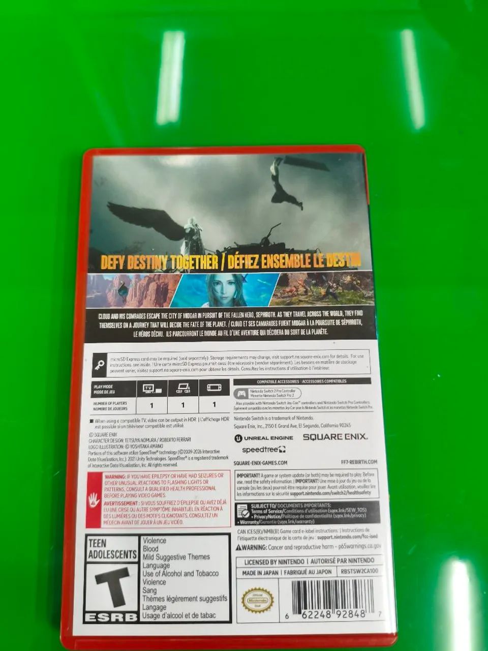Fantasy VII Rebirth Nintendo switch 2 - Foto 2