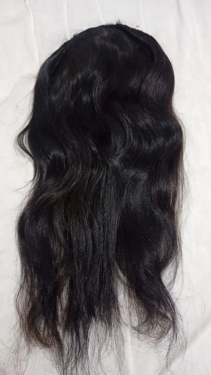Cabelo humano  em tela 