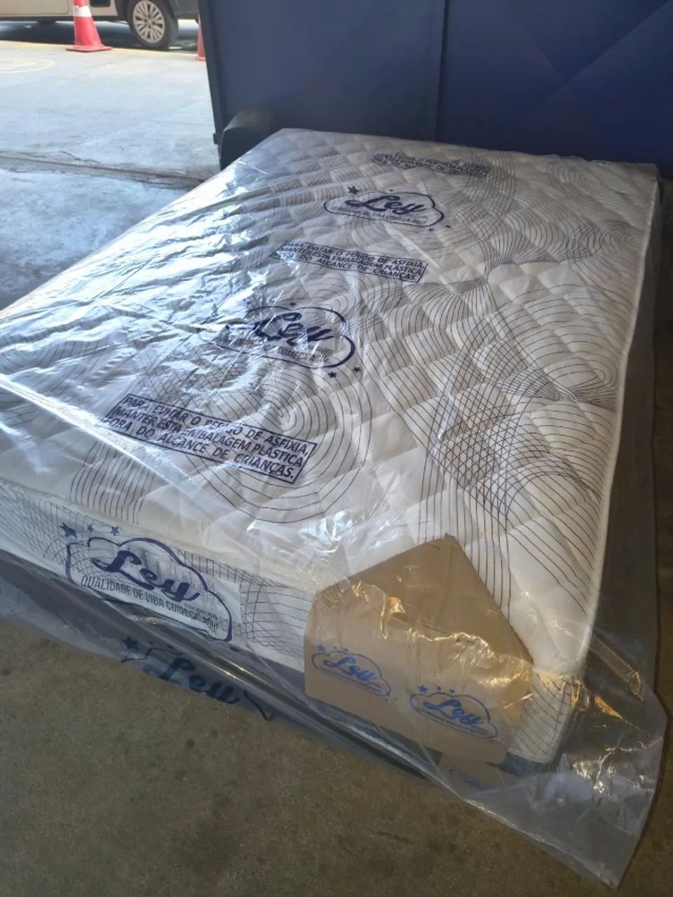 Cama unibox casal _ Molas ensacadas  - Foto 4