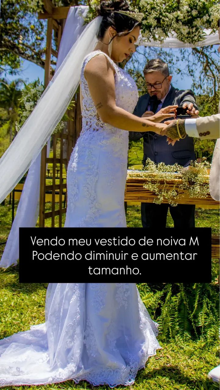 Vestido de noiva M  - Foto 4