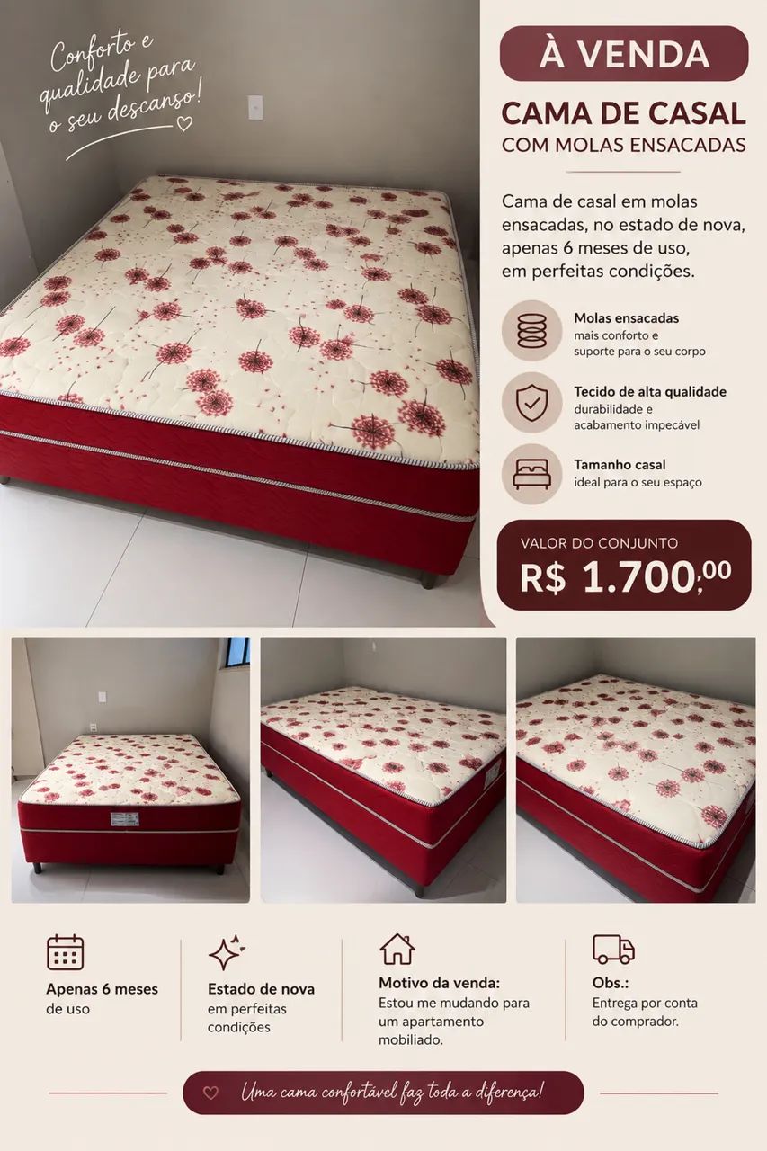 Cama Box Casal 