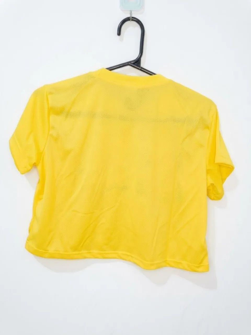 Cropped Brasil amarelo  - Foto 3