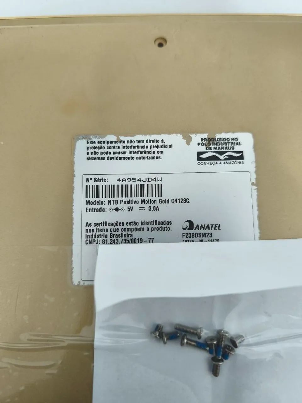 NTB Positivo Motion Gold Q4128C com defeito  - Foto 4