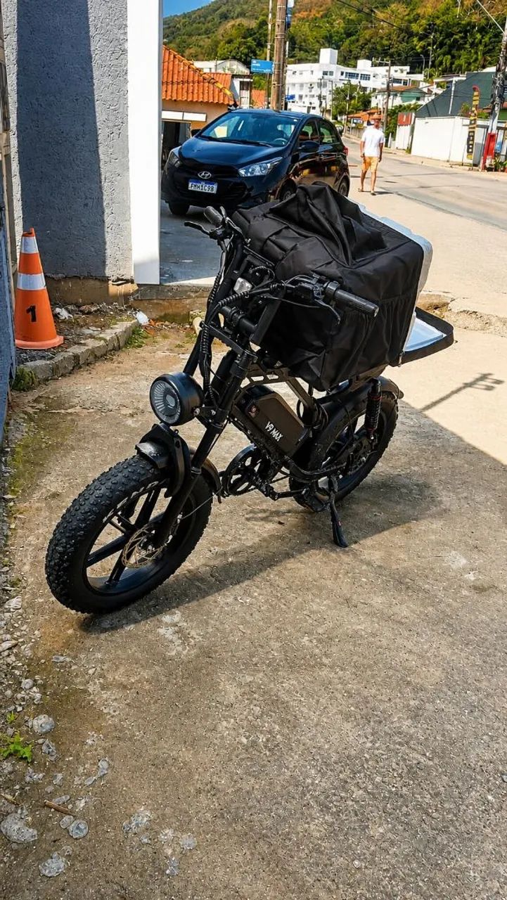 Bicicleta Elétrica V9 Max - Com nota fiscal  - Foto 3