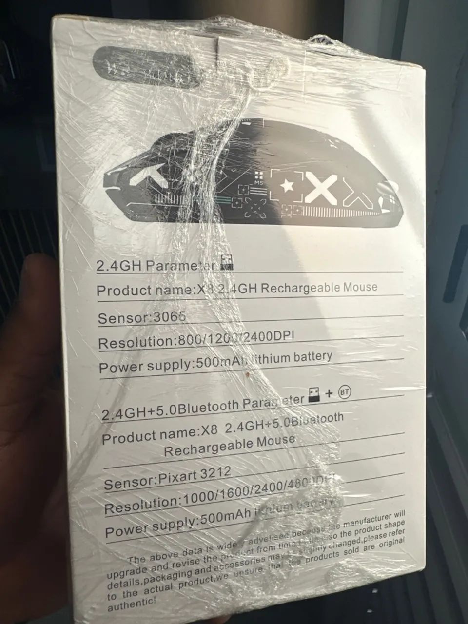 Mouse x8 warvank novo  - Foto 2