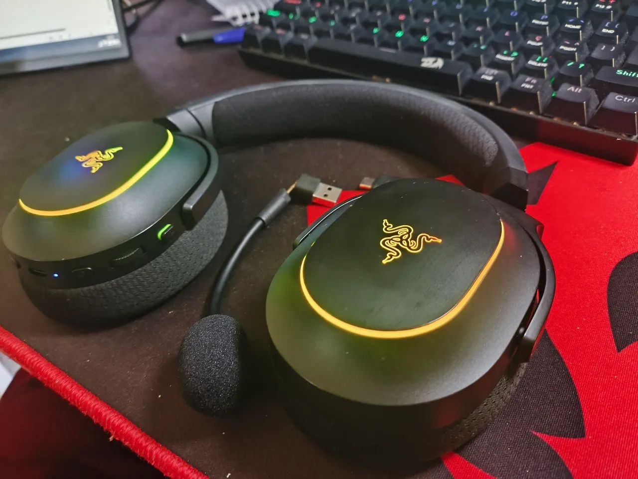 Headset Razer barracuda chroma - Foto 5