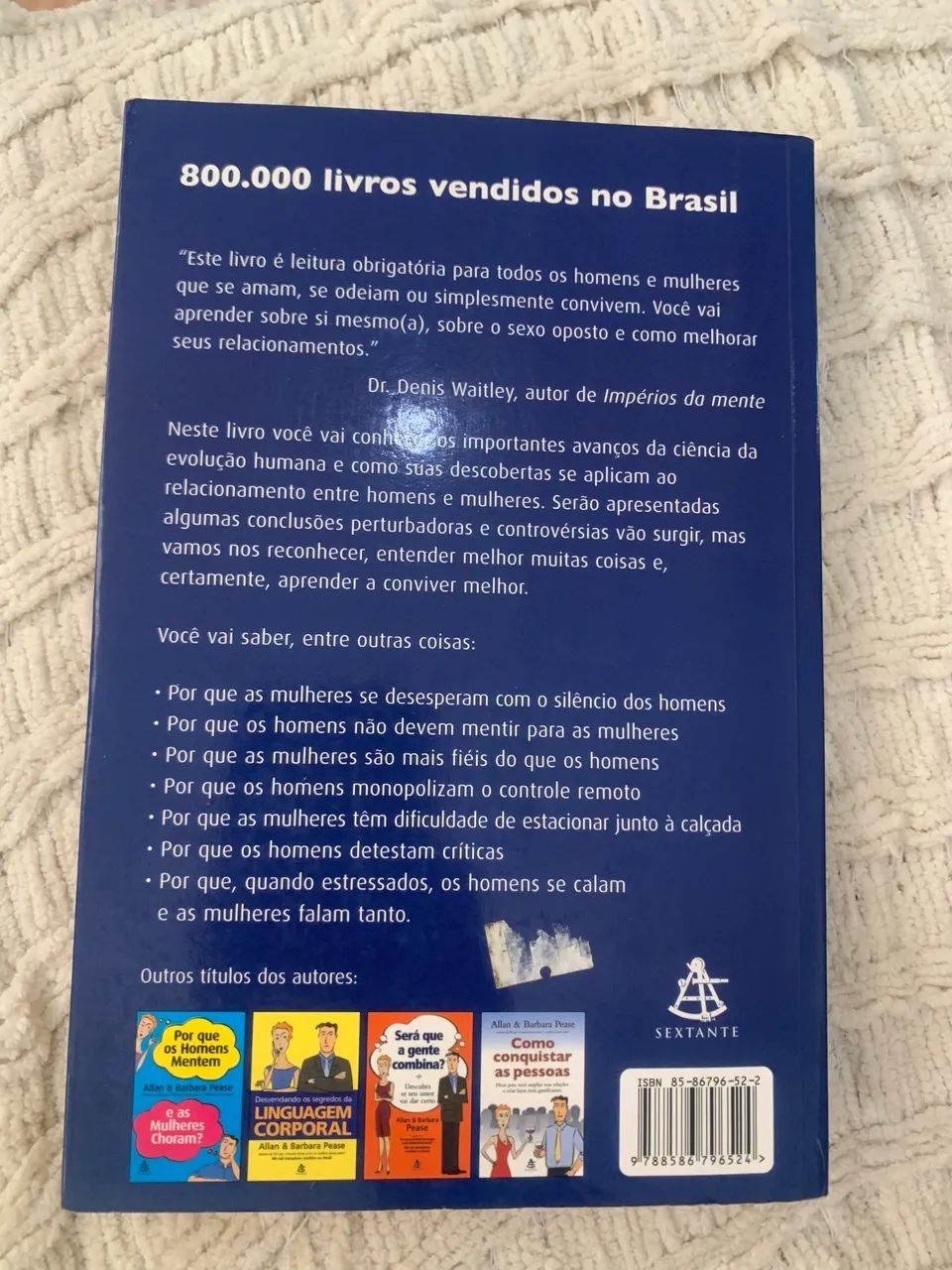 Livro ?Porque os Homens Fazem Sexo e as Mulheres Fazem Amor? - Allan e Barbara Pease - Foto 3