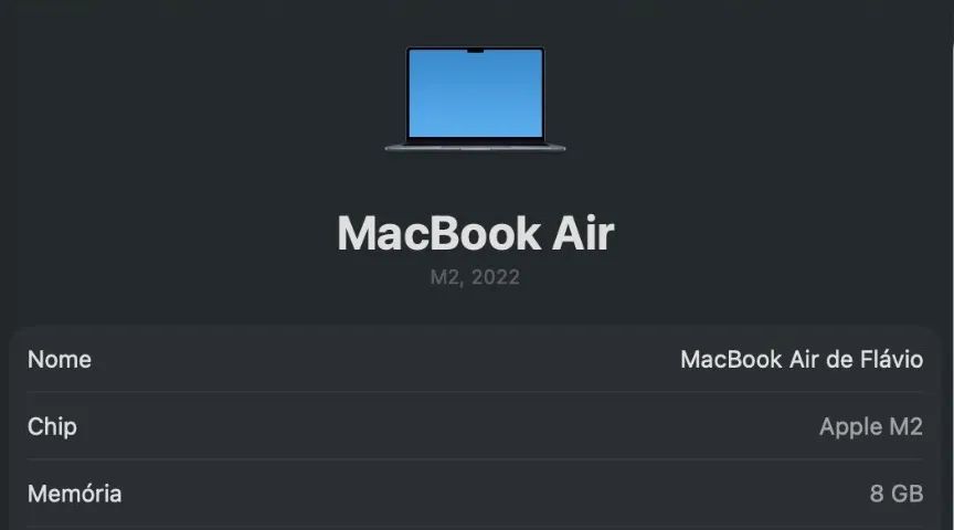 MACBOOK AIR M2, 8GB,  256 GB - Foto 5
