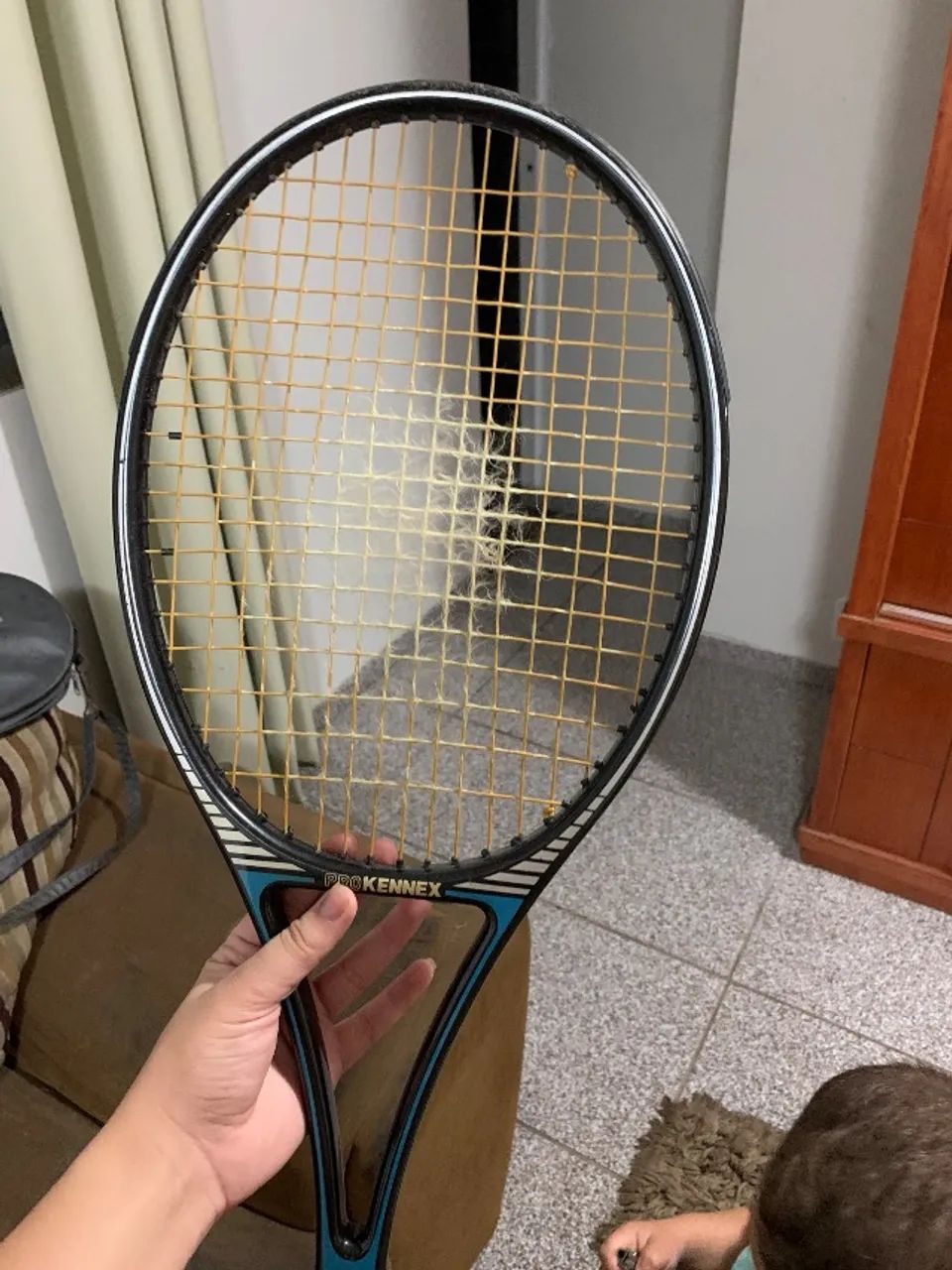 Raquete de Tênis Vintage ProKennex Silver Ace (Graphite/Glass) - Cabo L4 - Foto 2