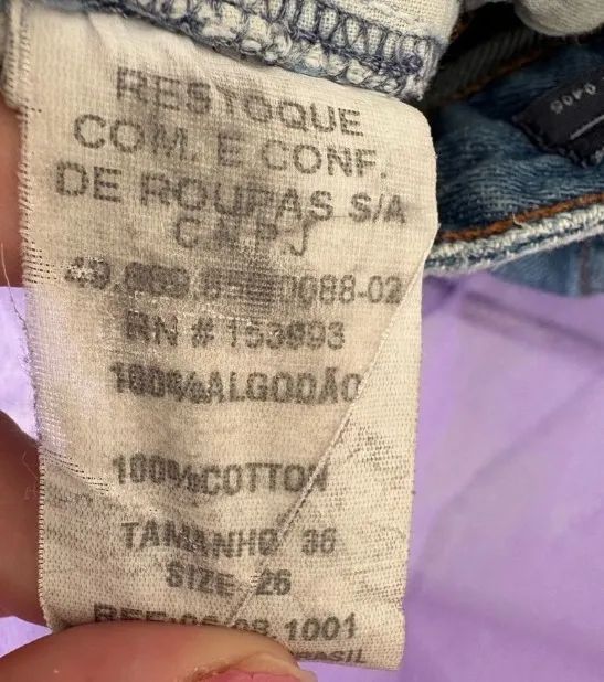 short john john jeans azul 36 - Foto 2