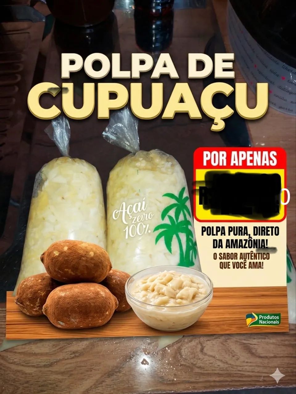 Cupuaçu polpas 