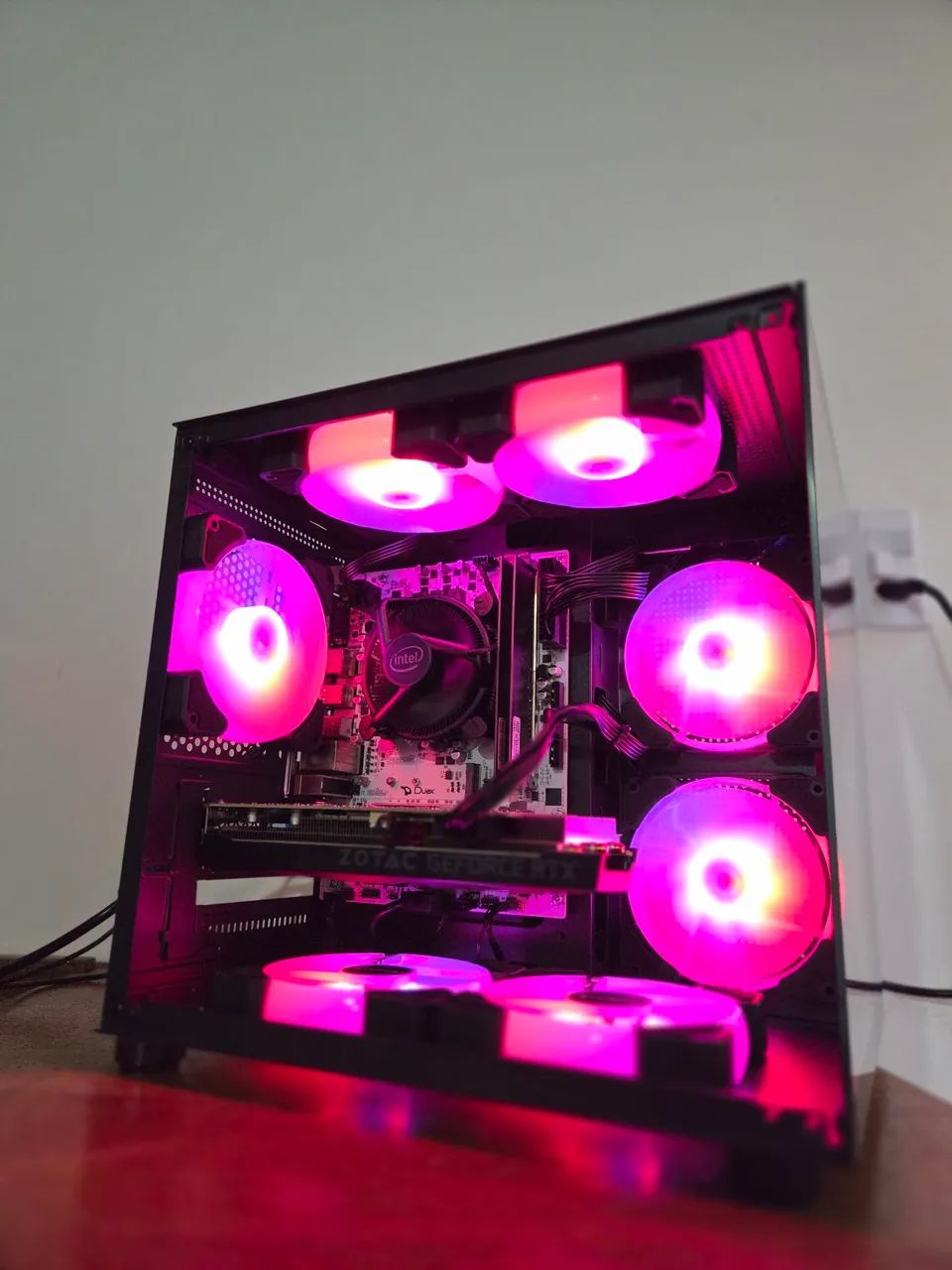 PC gamer com i3 10 Ger! RTX 3060 16gb ram e SSD! - Foto 4