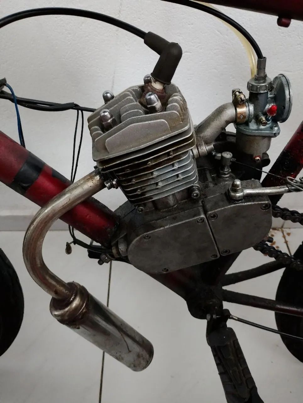 Bicicleta motorizada pronta para usar - Foto 4