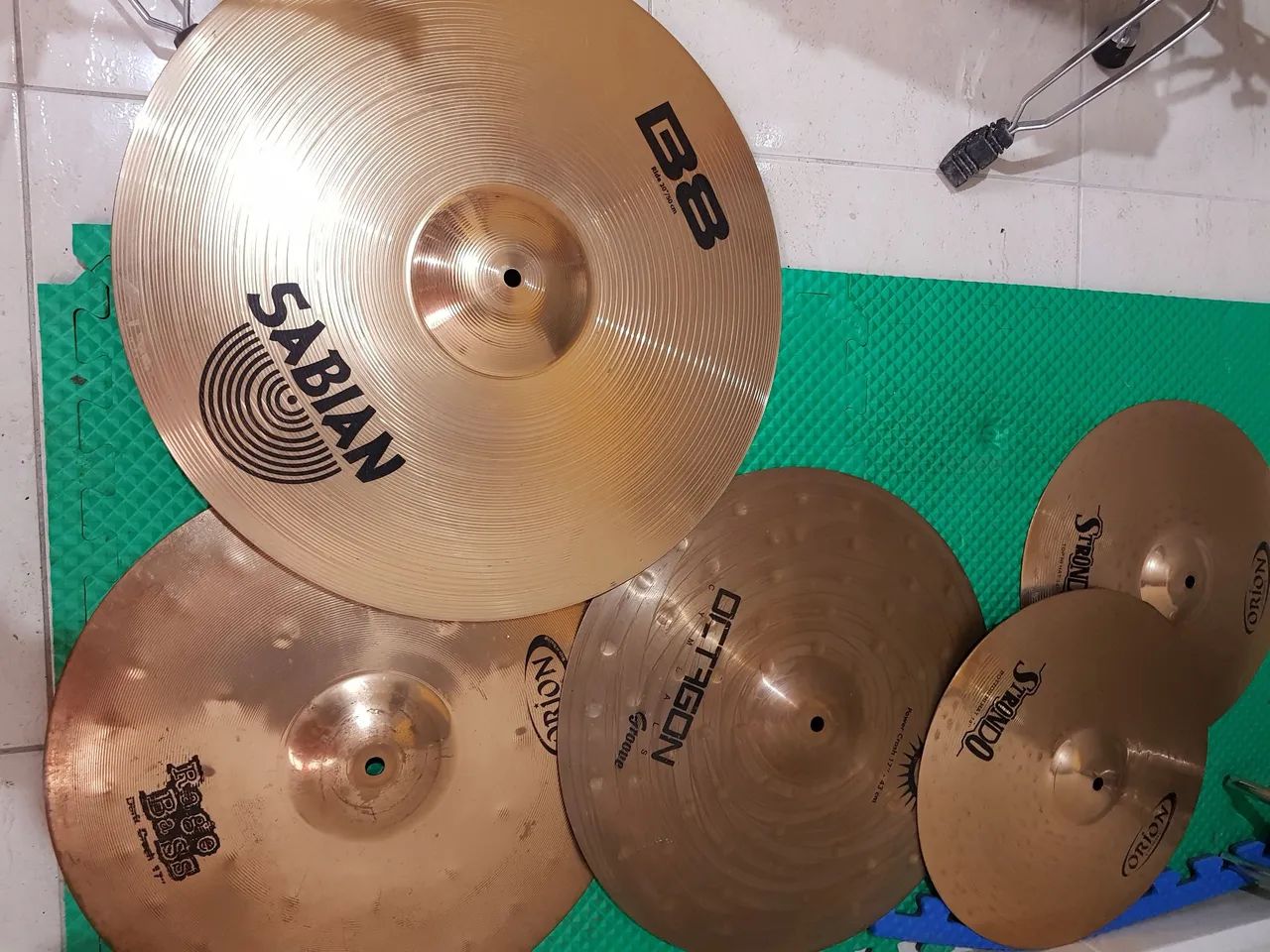KIT DE PRATOS DE BATERIA