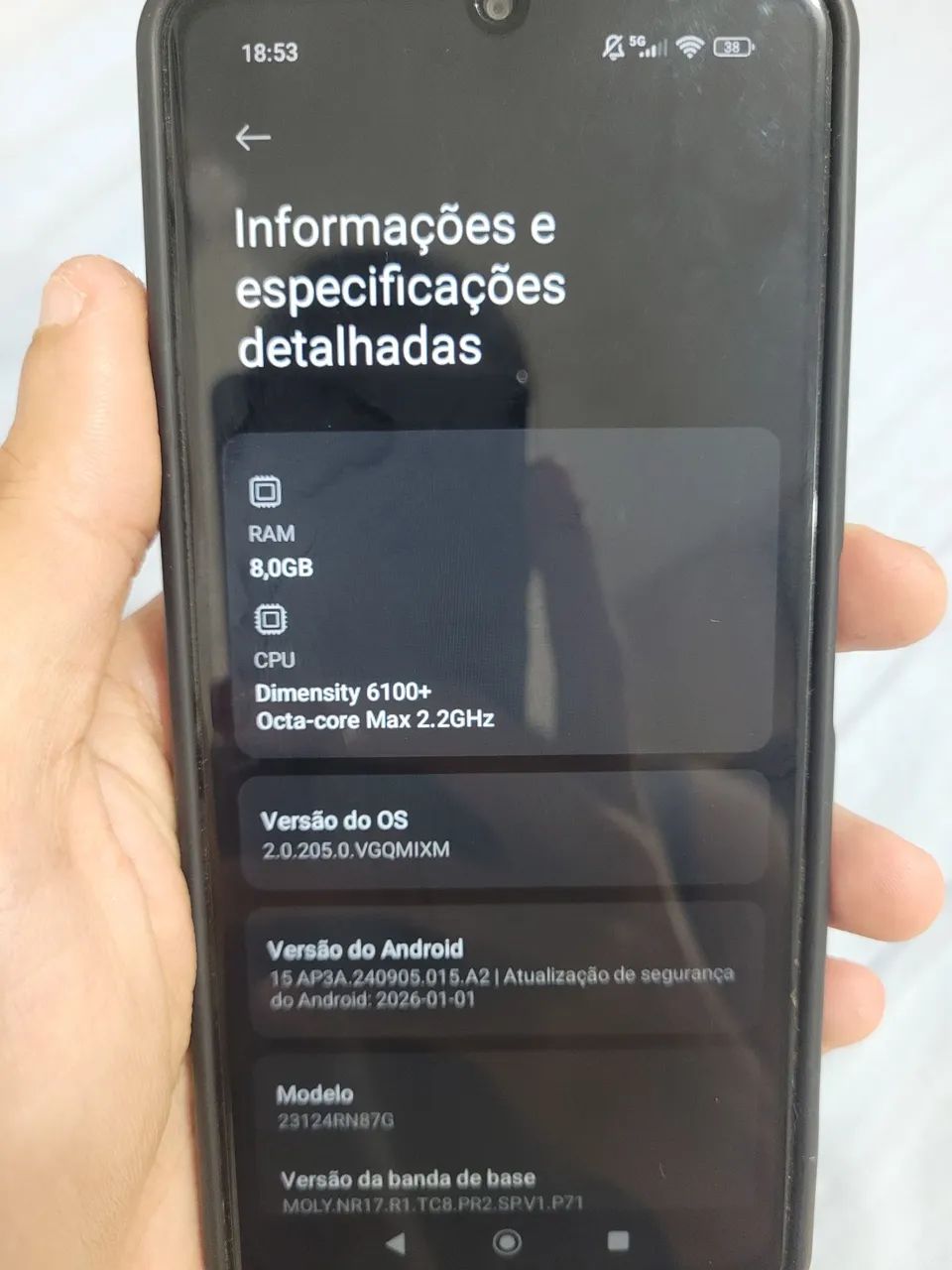 °Redimi 13C 5g Dimensity 6100+ 8/256G - Foto 4
