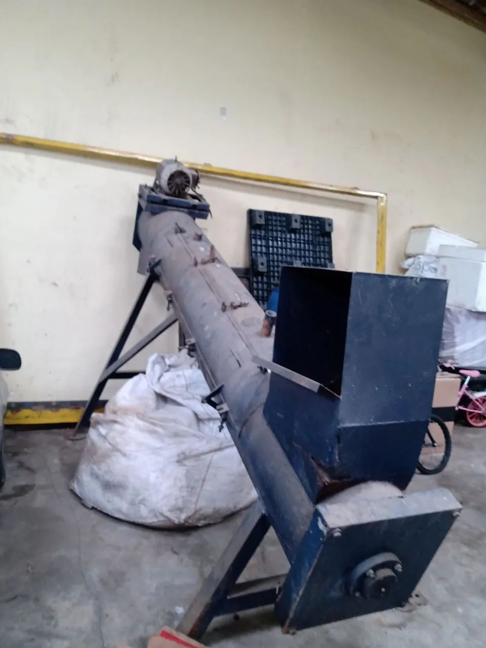Máquina de tirar rótulo de PE AD