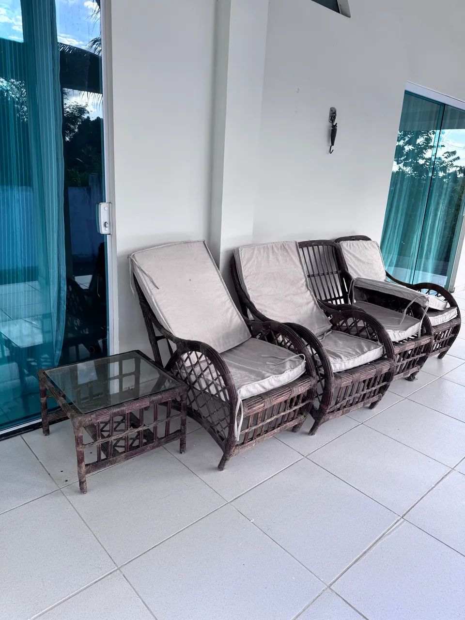 Conjunto de terraço 