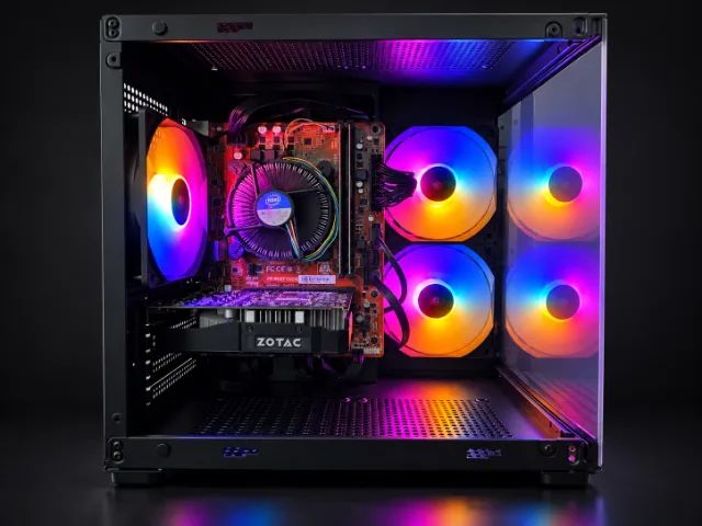 PC Gamer - I5 7400 + Nvidia GTX 1050TI 4GB + 16GB DDR4 + SSD 512