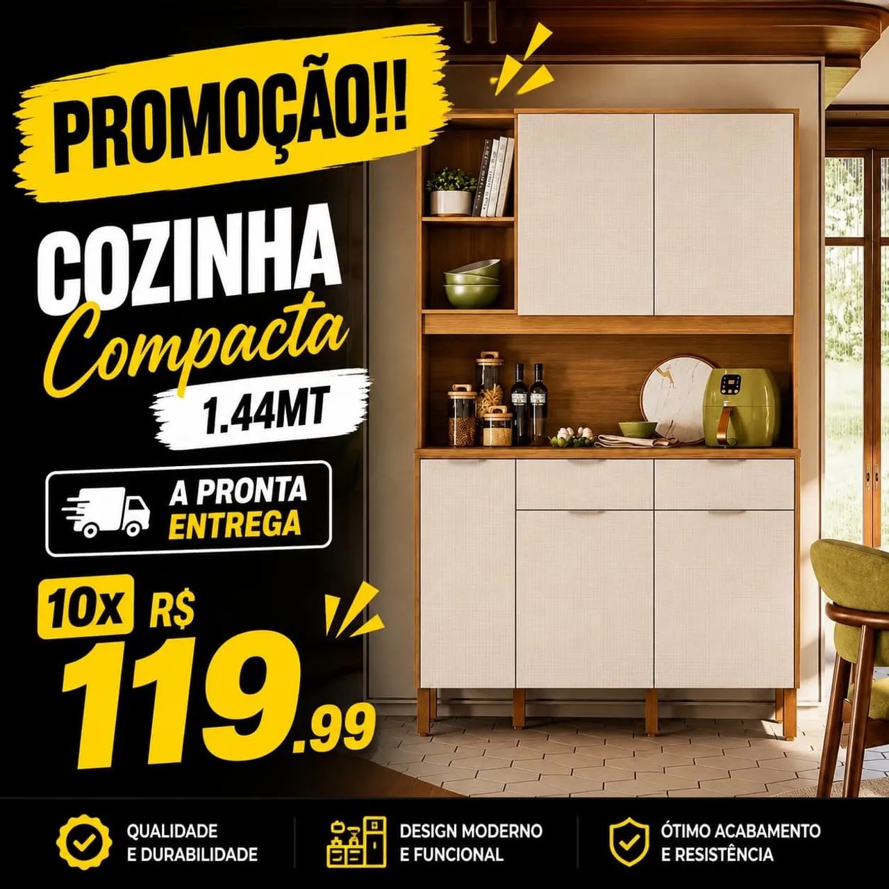 Armários de cozinha preços sensacionais... - Foto 3