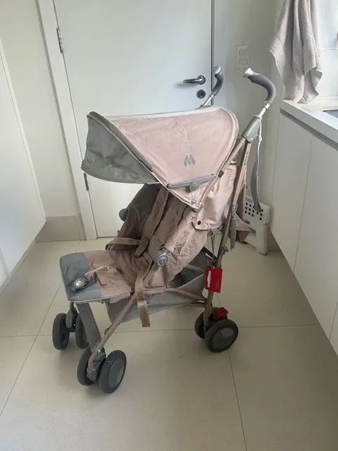 Carrinho de Bebê Mclaren Bege - Modelo techno XT  - Foto 2