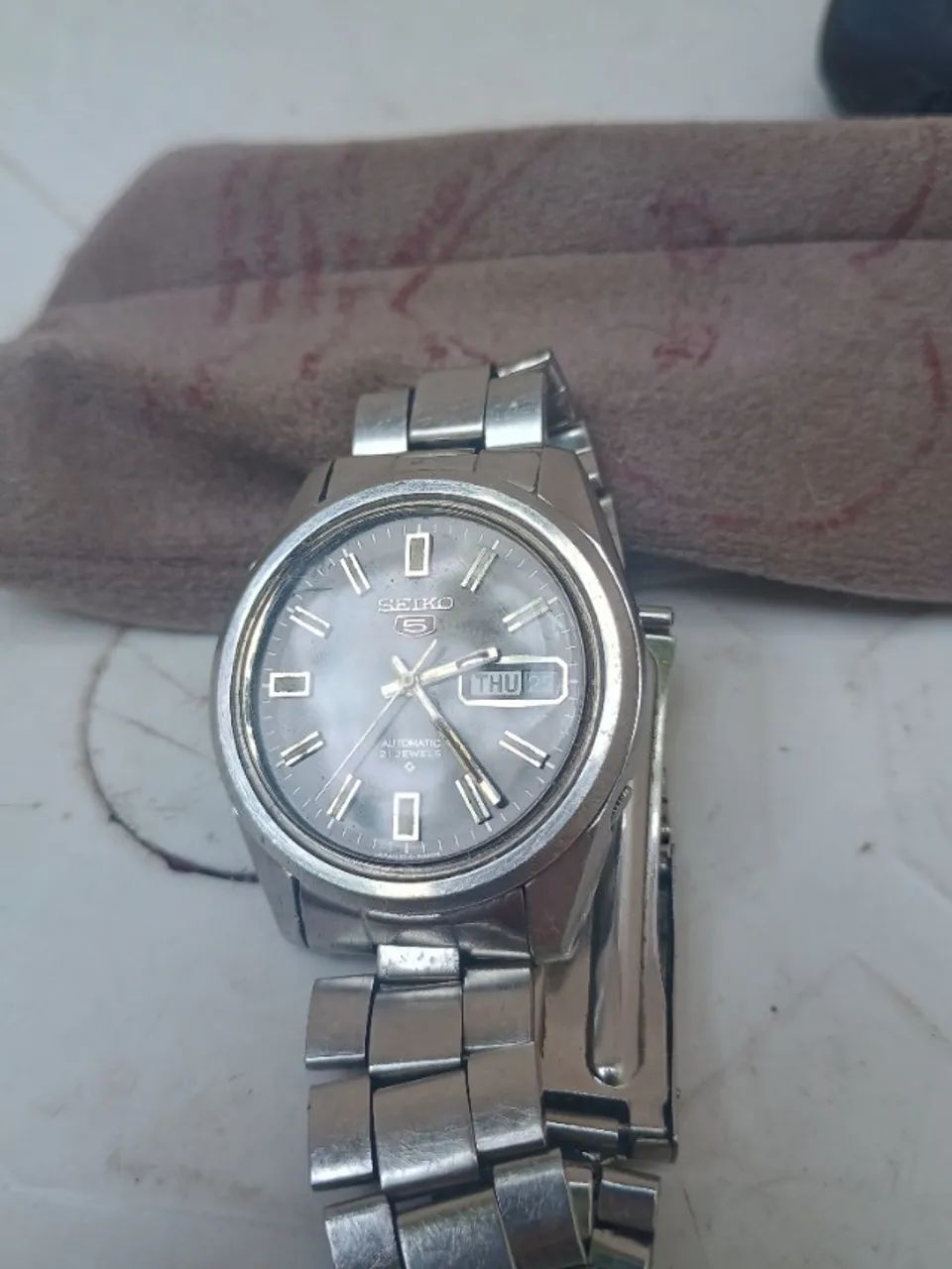 Relógio ? Seiko 6119 preto  - Foto 3