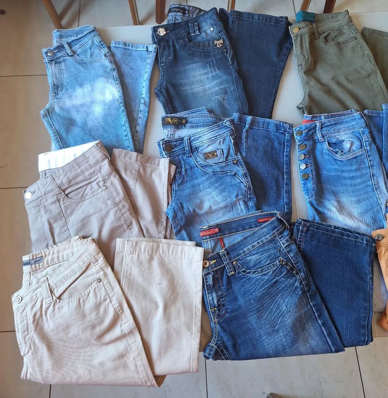 Calça jeans feminina  - Foto 2