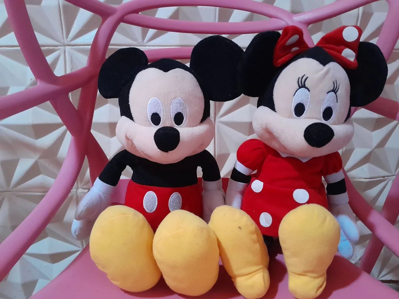 Pelúcia Mickey e Minnie da Disney - Foto 3