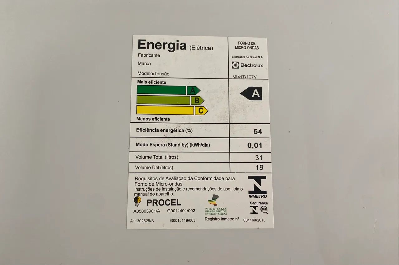 Microondas Electrolux 3L branco  - Foto 4