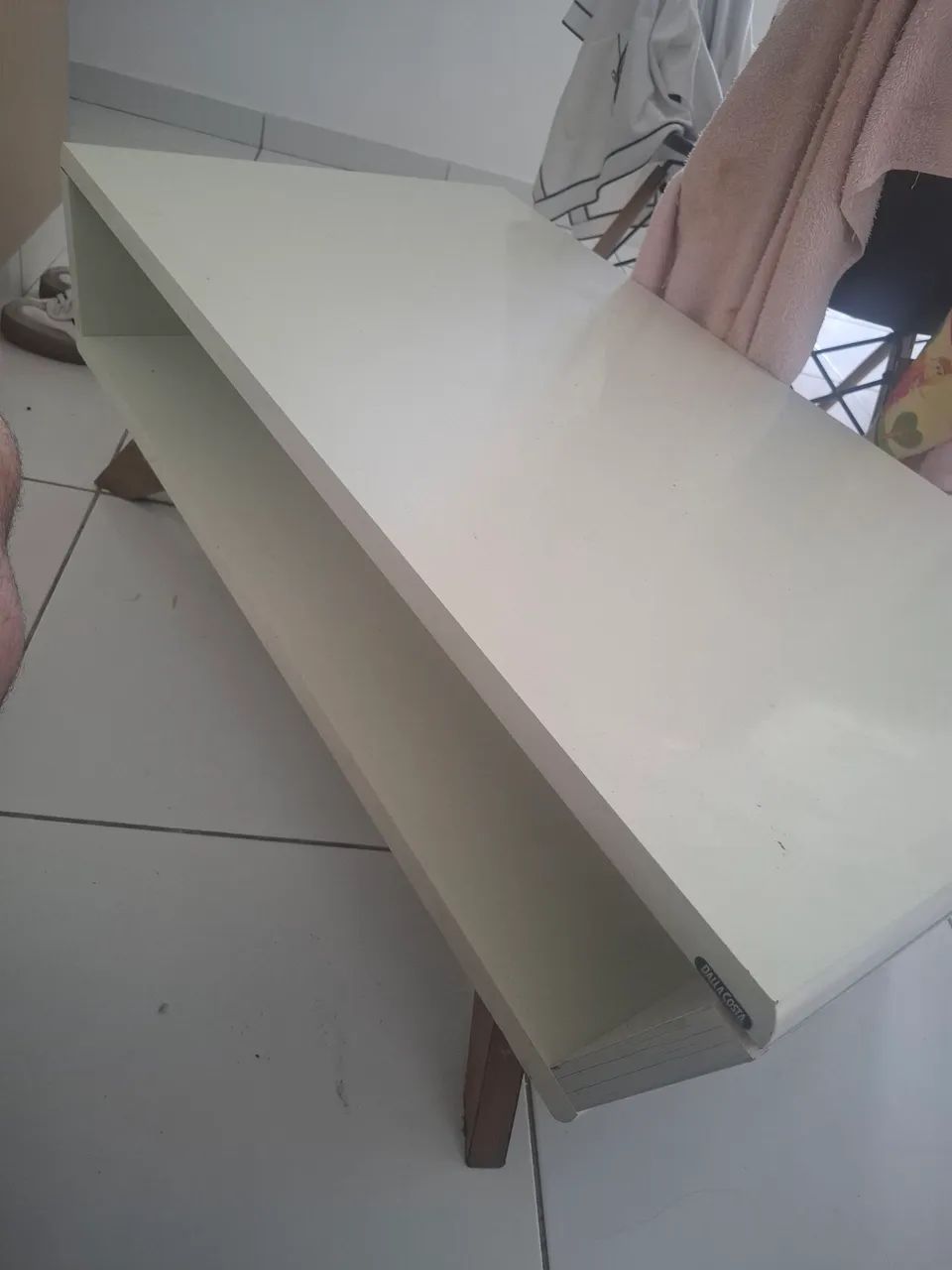 Mesa de centro Dalla Costa, MDP com base de madeira! - Foto 3
