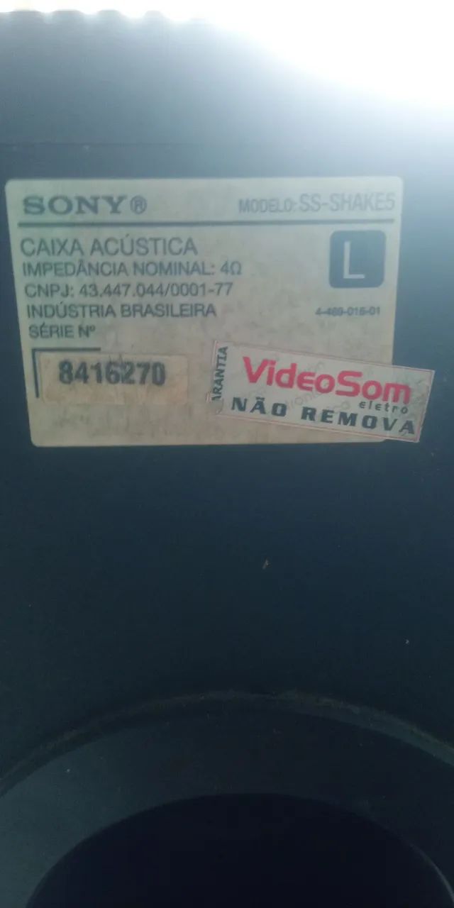 CAIXAS DE SOM SONY EMPAREDADA - Foto 5