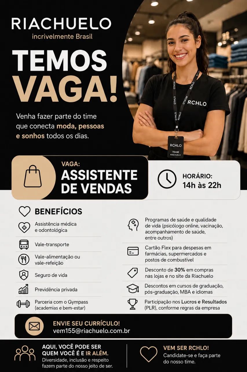 Assistente de vendas 