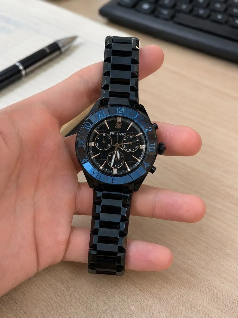 Rolex Swarovski Dextera Cronógrafo 39 mm - Foto 3