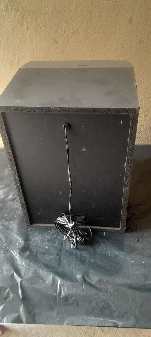 3 CAIXAS DE SOM AIWA .MUITO CONSERVADA - Foto 4
