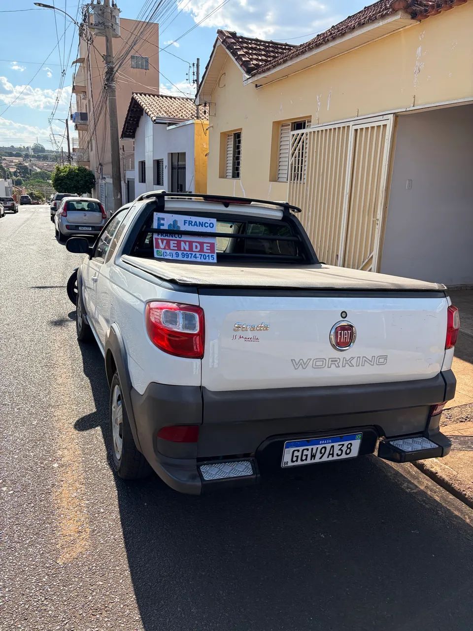 Fiat Strada Working Hard 1.4 Fire Flex 8V CE 2017 - Foto 4
