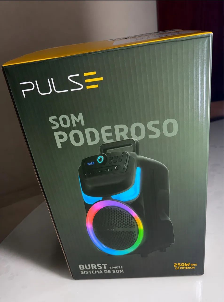Caixa de Som Pulse Burst SP402E ? 250W RMS | Nova e Completa  - Foto 2